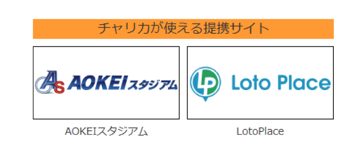 チャリカの提携サイト